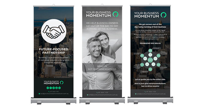 Your Business Momentum banners
